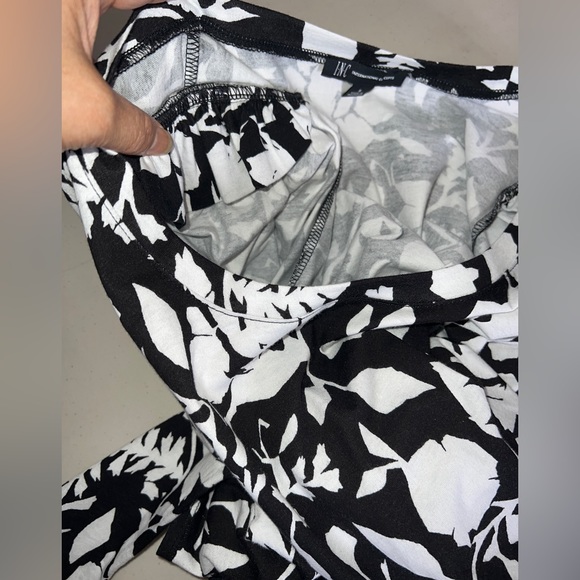 🖤 NWT! INC Floral Puff Shoulder Blouse - Picture 5 of 8